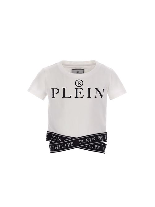 T-shirt, bambina, logata. PHILIPP PLEIN | 2DM00I LBA0110101